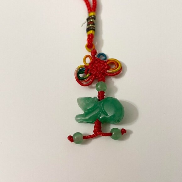 Chinese Zodiac Jade Rat Lucky Charm - Picture 7 of 13
